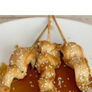 Рецепты азиатской кухни - Японский шашлык из курицы Якитори
