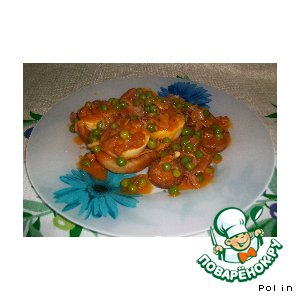 Рецепты - Яйца фаршироваyнные, под соусом
