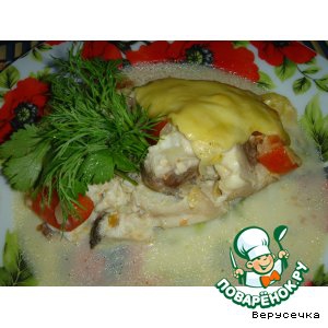 Молоко - Запеченная рыбка по-итальянски