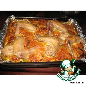 Крольчатина - Запеканка с мясом и курицей
