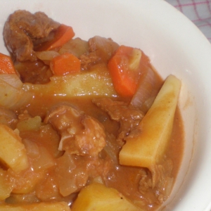 Морковь - Жаркое из свинины с бальзамическим уксусом
