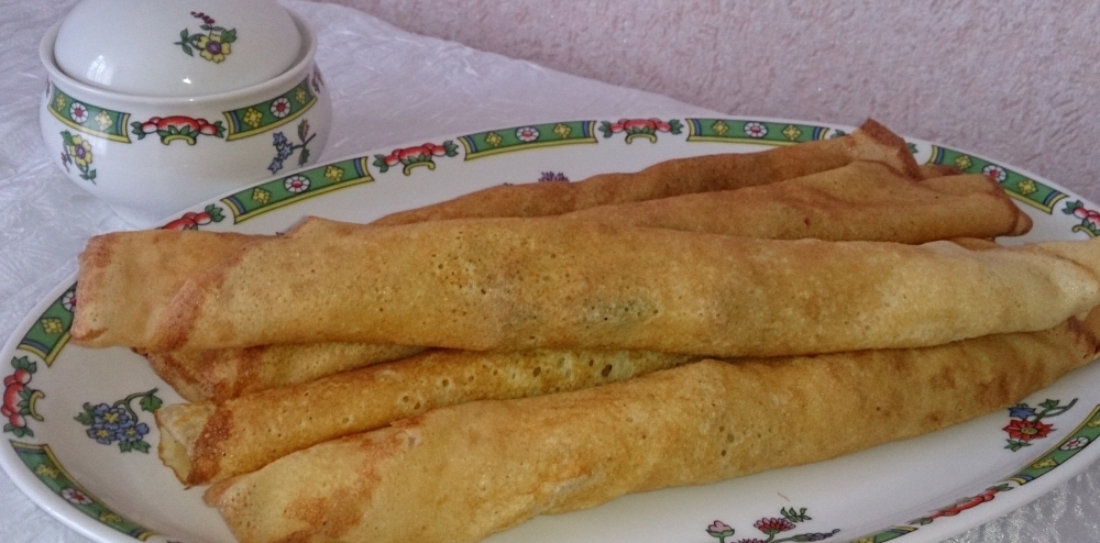 Печеночные блины с морковью