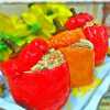 В мире: Фаршированные перцы в томатно-сметанном соусе