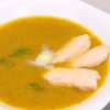Овощной суп-пюре с куриным филе