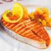 В России: Стейки лосося с грушевым соусом