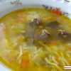В России: Суп с куриными сердечками и красной чечевицей