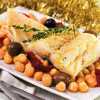 Рестораны, кафе, бары: Треска с нутом оливками и болгарским перцем