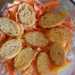 Быстрый салат с сыром, морковью и сухариками