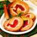Мясной рулет с брусничной начинкой