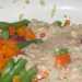 Баклажановый террин с куриным фаршем и овощами. Шаг 1.