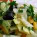 Салат из кукурузы с сельдереем и маслинами. Шаг 2.