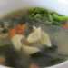 Суп рыбный с кальмаром и вакамэ. Шаг 3.