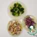 Зеленый салат с мидиями. Шаг 1.